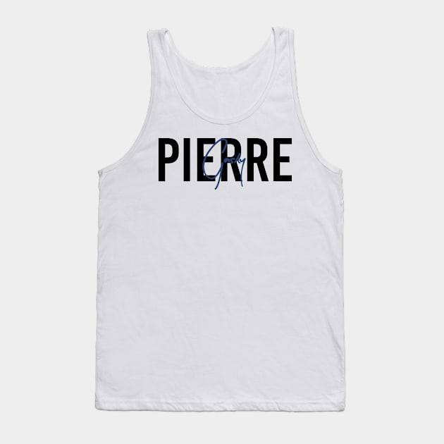 Pierre Gasly Design Tank Top by GreazyL